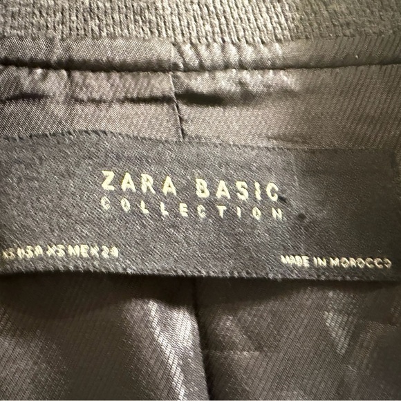 Zara Basic Collection Gray Jacket - Picture 5 of 6